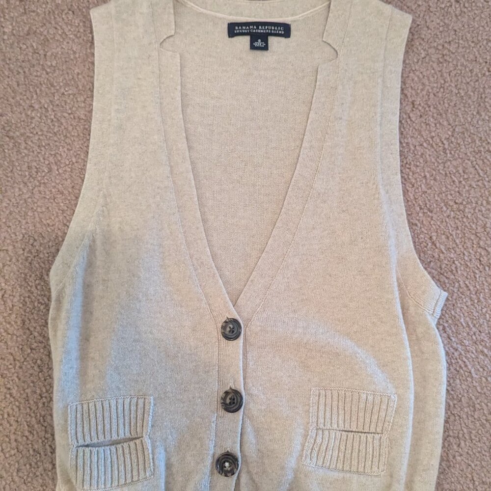 Banana Republic Luxury Cashmere Vest